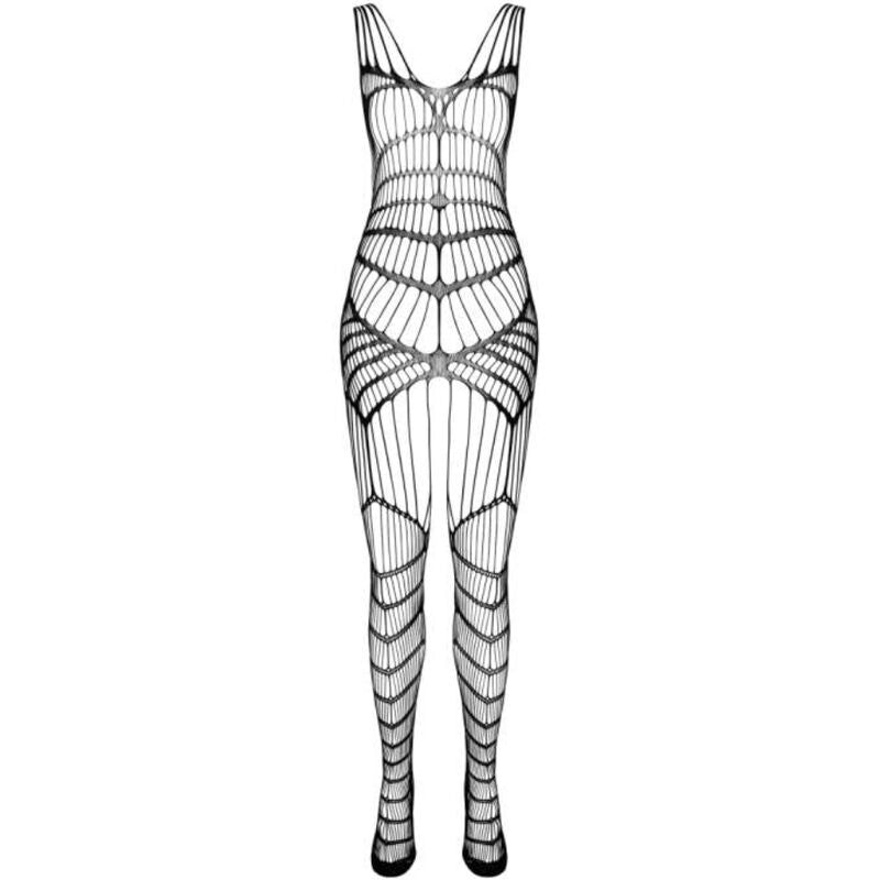 PASSION - BS 102 BODYSTOCKING BLACK ONE SIZE - 3