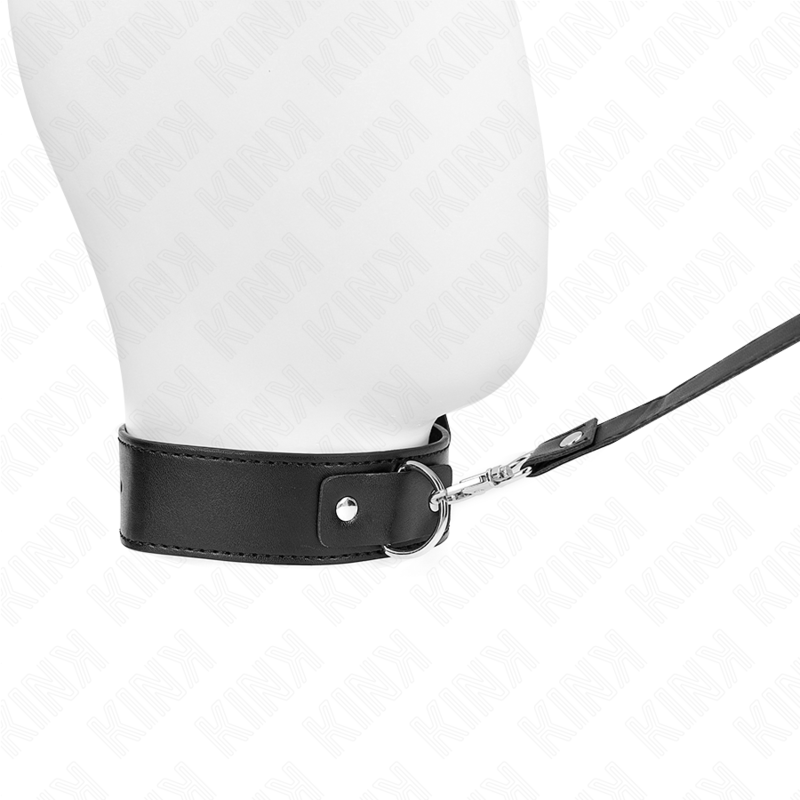 KINK - NECKLACE WITH BELT 116 CM BLACK STRAP ADJUSTABLE 32-50 CM X 8 CM - 2