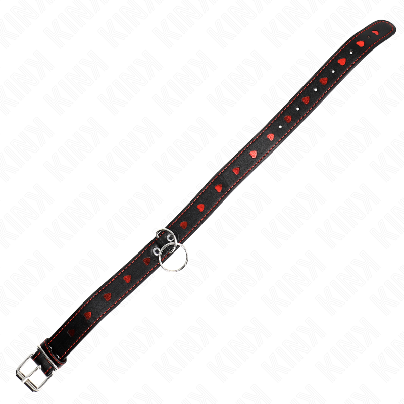 KINK - NECKLACE WITH 65 CM STRAP HEART DETAILS 52.5 X 2.5 CM