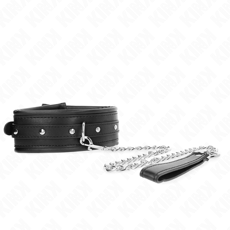 KINK - NECKLACE WITH SHINY BUCKLE STRAP 65 CM 48.5 CM X 5.3 CM - 6