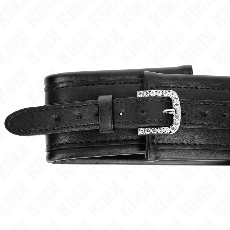 KINK - NECKLACE WITH SHINY BUCKLE STRAP 65 CM 48.5 CM X 5.3 CM - 3