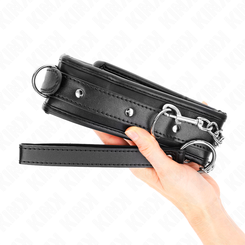KINK - HEAVY NECKLACE WITH BELT 65 CM MODEL 1 ADJUSTABLE 36.5-50 CM - 5