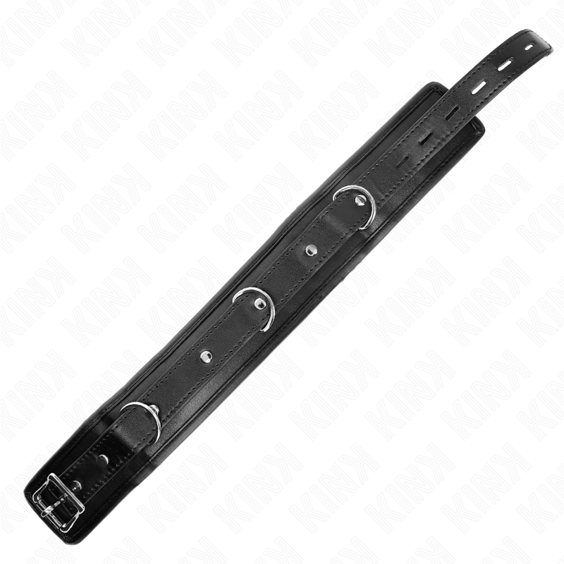 KINK - HEAVY NECKLACE WITH BELT 65 CM MODEL 1 ADJUSTABLE 36.5-50 CM - 4
