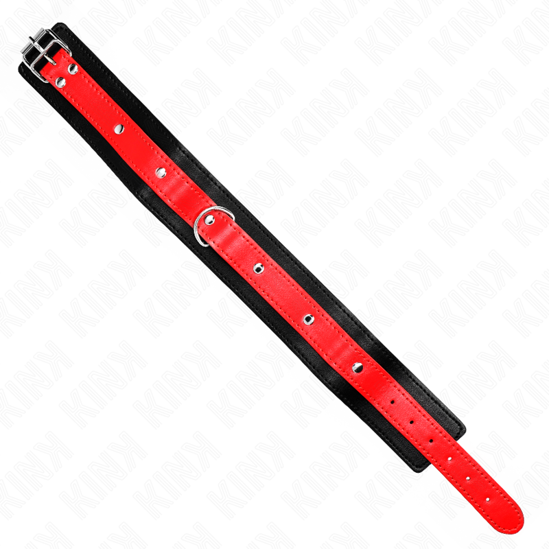 KINK - NECKLACE WITH RED STRAP 65 CM AJUSTABLE 36-43 CM X 5 CM - 3