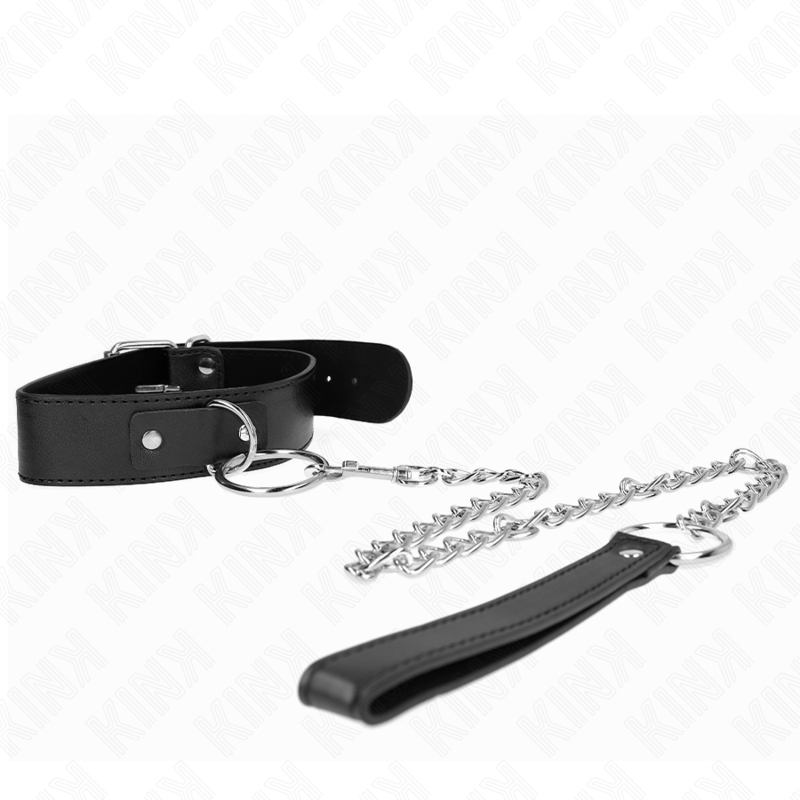 KINK - BASIC MODEL COLLAR WITH LEASH MODEL 4 ADJUSTABLE 36-43 CM - 2