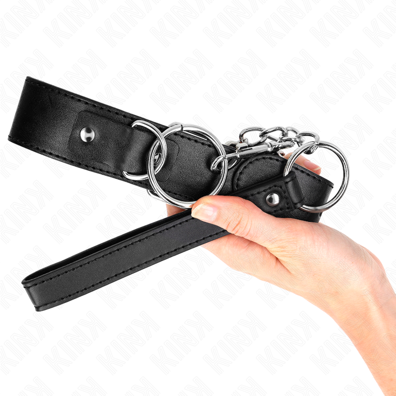 KINK - BASIC MODEL COLLAR WITH LEASH MODEL 4 ADJUSTABLE 36-43 CM - 3