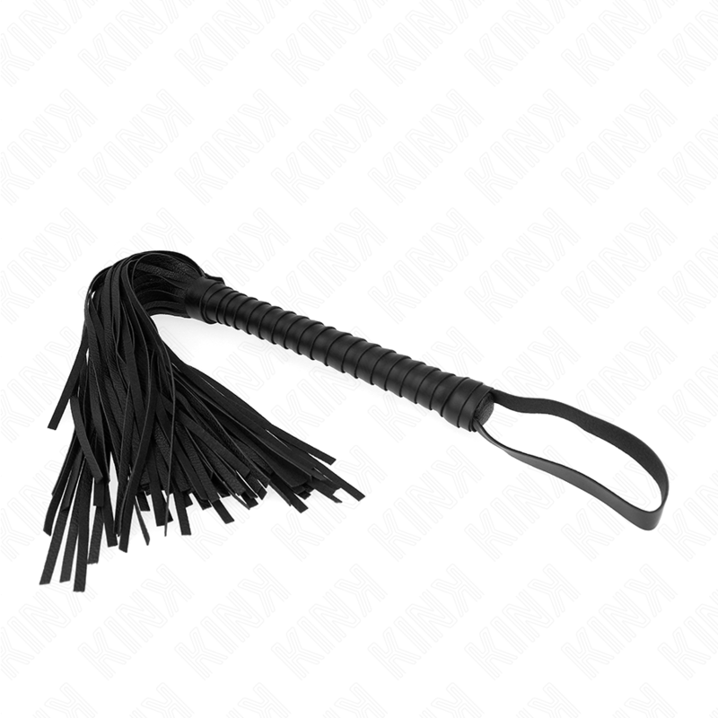 KINK - WHIP WITH BLACK TEXTURED HANDLE 48.5 CM - 1