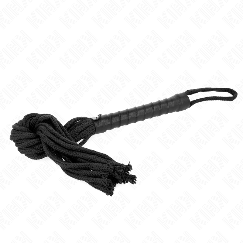 KINK - BLACK ROPE WHIP 56 CM - 1