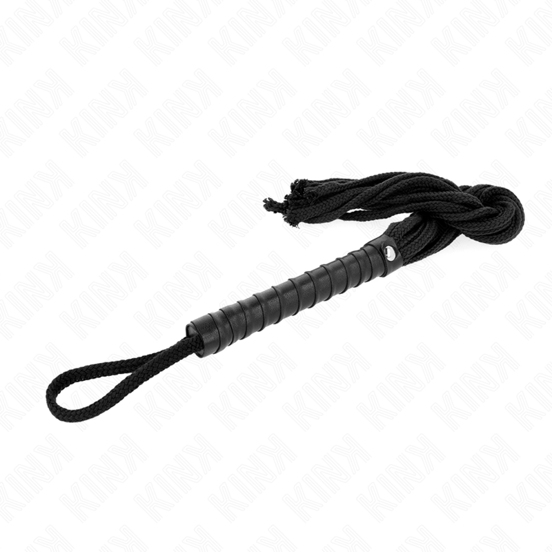 KINK - BLACK ROPE WHIP 56 CM - 2