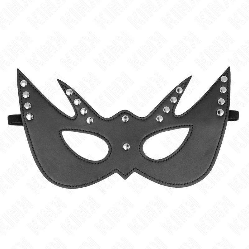 KINK - BAT MASK WITH RIVETS 23 x 15 CM - 4
