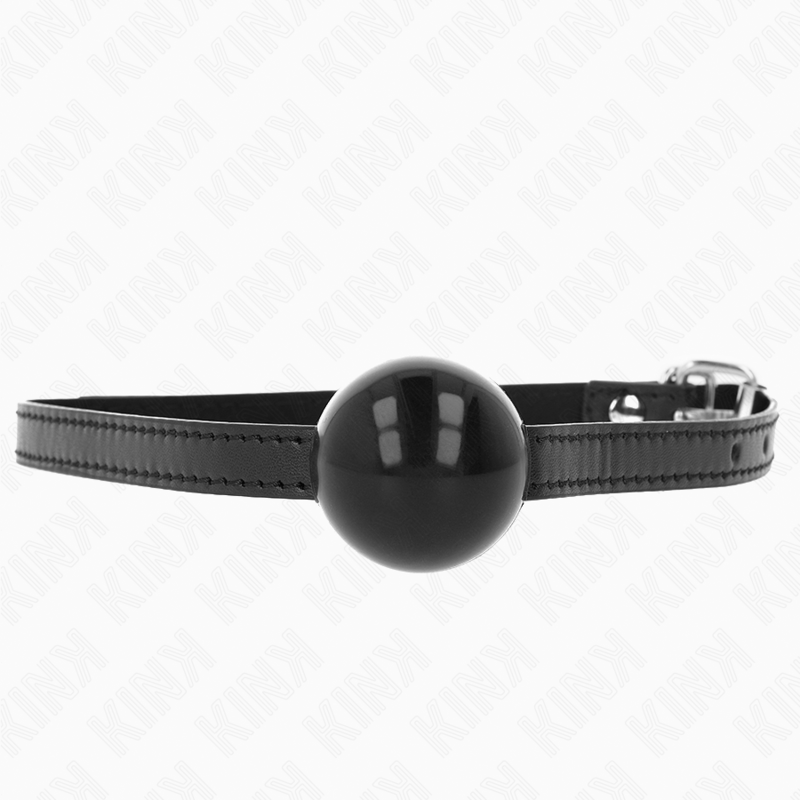 KINK - BLACK SINGLE SOLID BALL 4 CM GAG 65 x 1.5 CM - 4