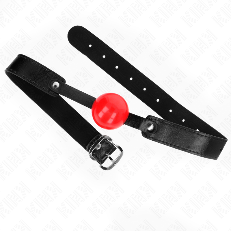 KINK - SOFT TPE BALL 4 CM GAG MODEL 1 66 x 2.5 CM ADJUSTABLE 41-61 CM - 2