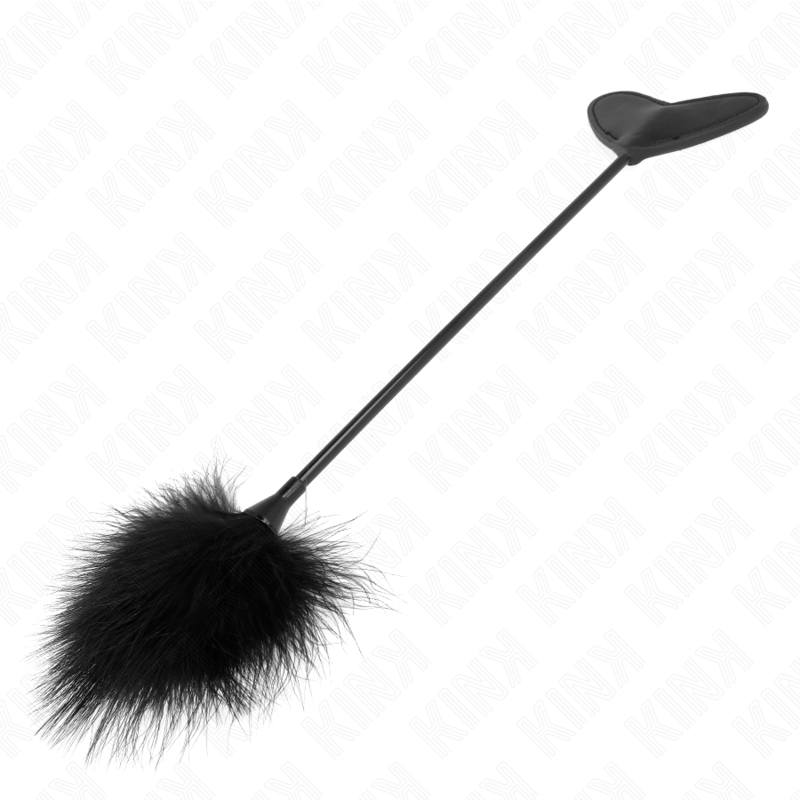 KINK - TICKLING FEATHERS WITH HEART PADDLE 31 CM