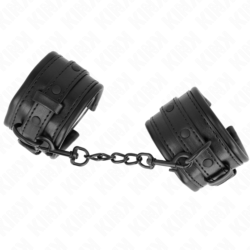 KINK - WRIST RESTRAINTS BLACK ADJUSTABLE 20-30 CM X 6 CM - 2