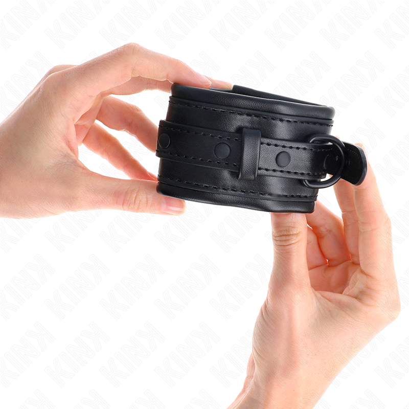 KINK - WRIST RESTRAINTS BLACK ADJUSTABLE 20-30 CM X 6 CM - 3