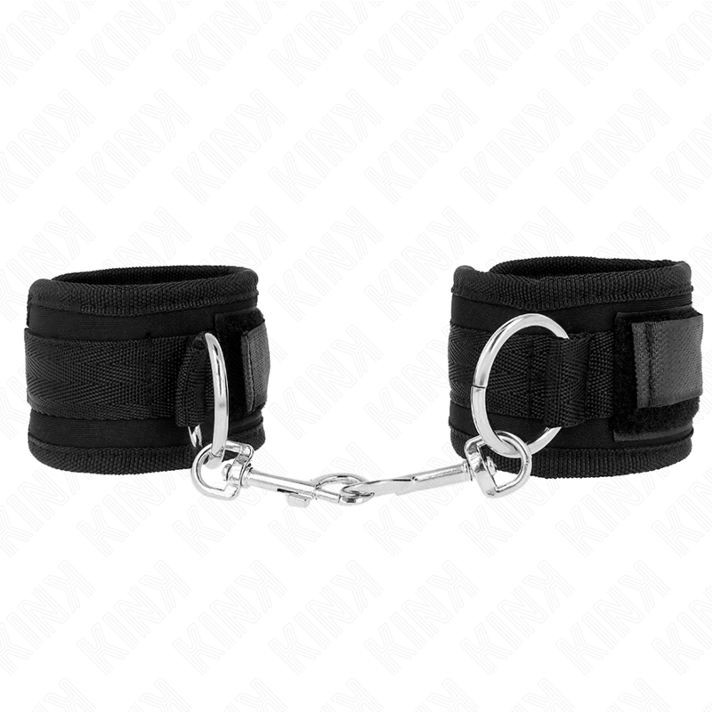 KINK - WRIST RESTRAINTS BLACK ADJUSTABLE 18-35 CM X 6 CM - 1