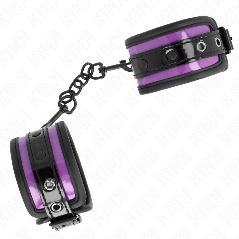 KINK - NEOPRENE WRIST RESTRAINTS LIGHT PURPLE AJUSTABLE 21-28 CM X 5 CM - 2