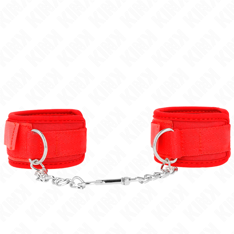 KINK - NEOPRENE WRIST RESTRAINTS RED 42 X 5 CM - 1