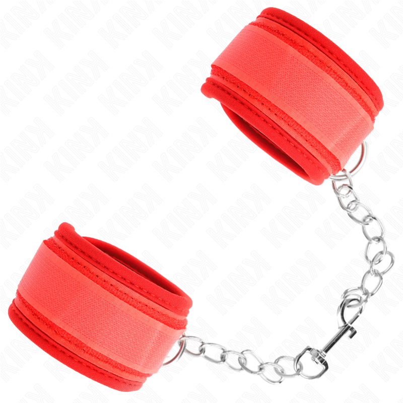 KINK - NEOPRENE WRIST RESTRAINTS RED 42 X 5 CM - 2