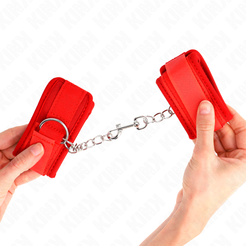 KINK - NEOPRENE WRIST RESTRAINTS RED 42 X 5 CM - 3