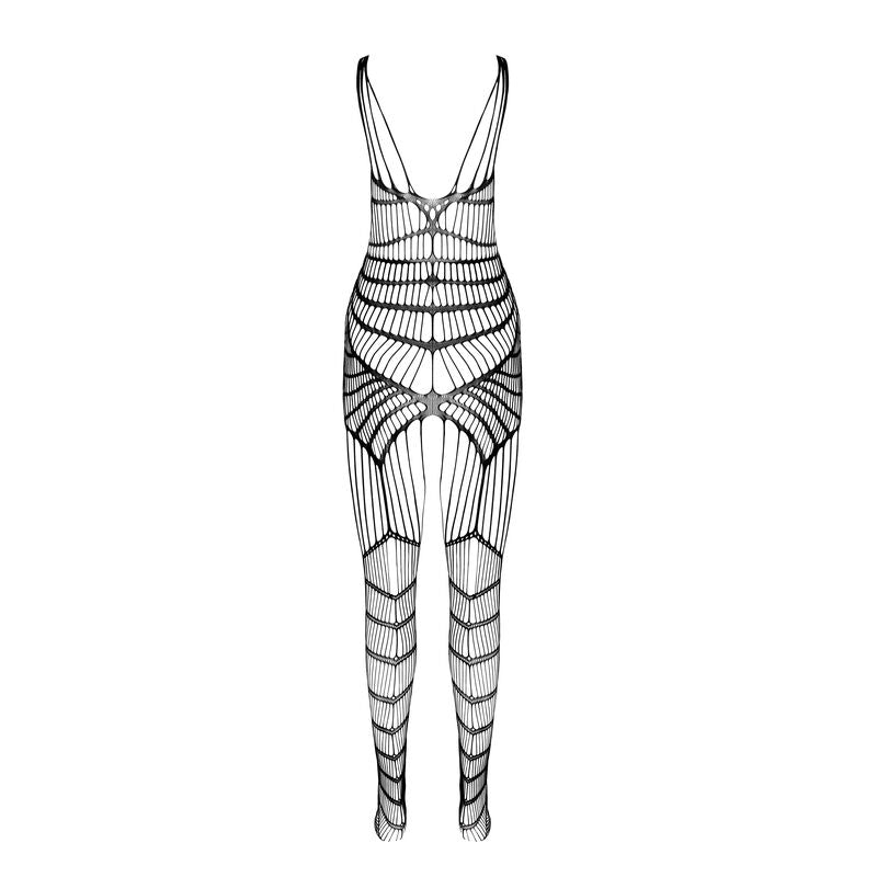 PASSION - BS 102 BODYSTOCKING WHITE ONE SIZE - 3