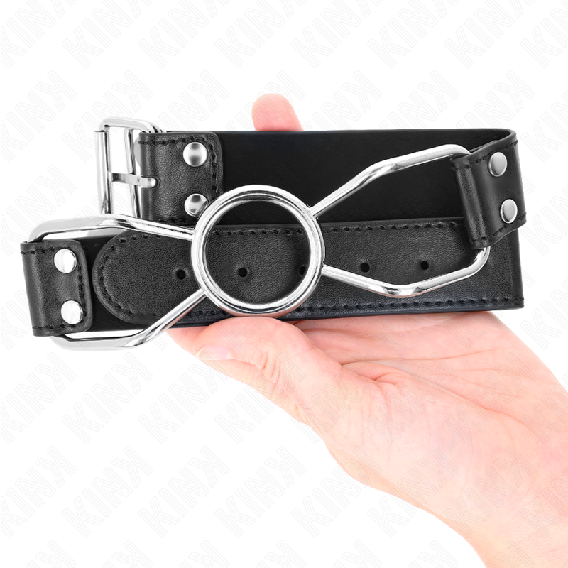 KINK - SPIDER MOUTH GAG 60 X 3 CM SIZE S 3 CM - 2