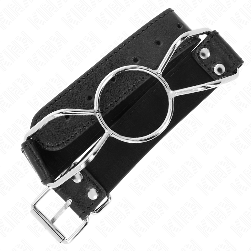KINK - SPIDER MOUTH GAG 60 X 3 CM SIZE L 5 CM - 2