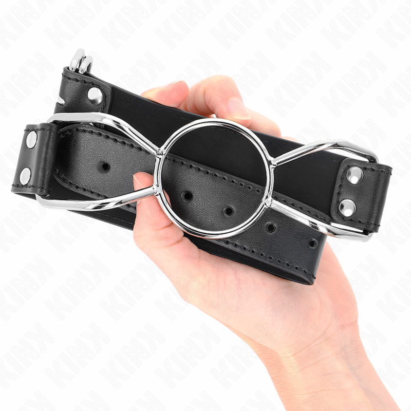 KINK - SPIDER MOUTH GAG 60 X 3 CM SIZE L 5 CM - 4
