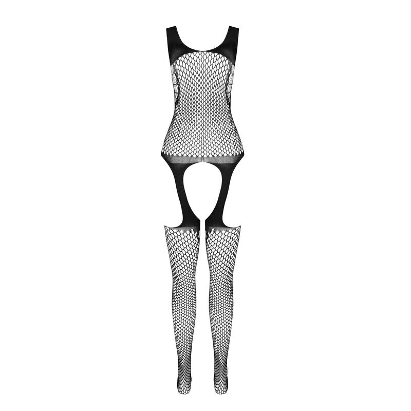 PASSION - BS 104 BODYSTOCKING BLACK ONE SIZE - 4