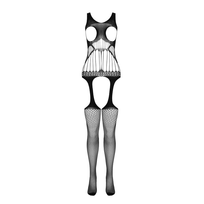PASSION - BS 106 BODYSTOCKING WHITE ONE SIZE - 4