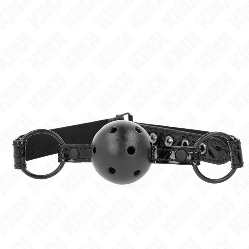 KINK - DIAMOND PATTERN BALL 4.5 CM GAG MODEL 3 64.5 CM ADJUSTABLE 42-60 CM - 1