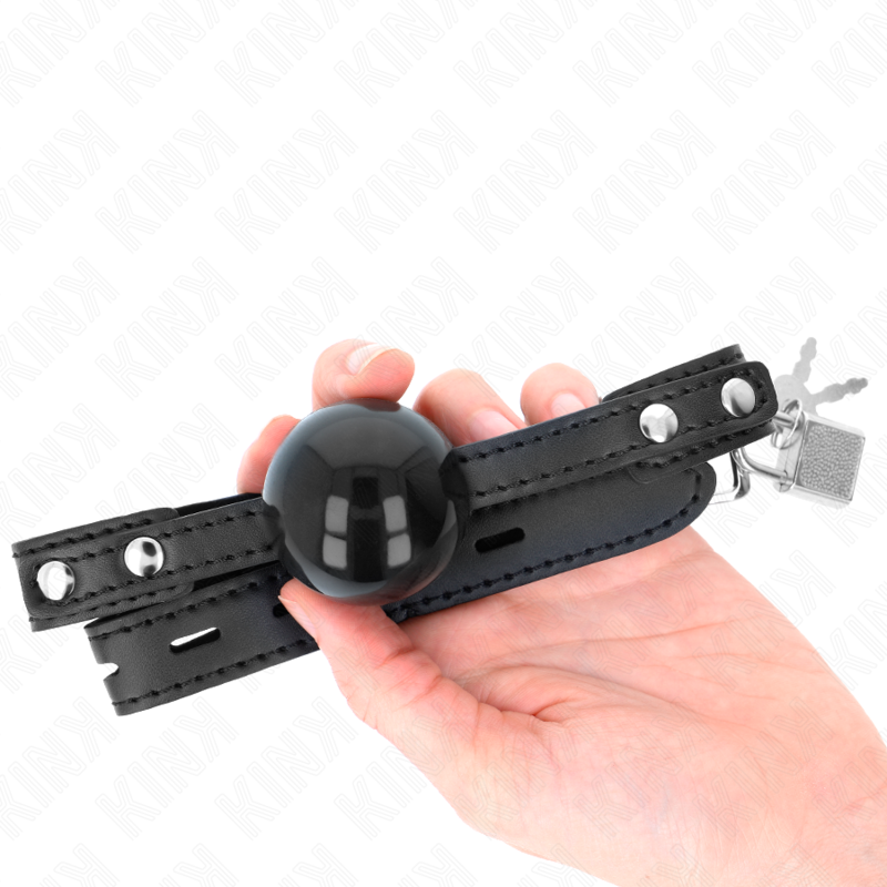 KINK - SOFT TPE BALL 4 CM GAG MODEL 3 60 x 2 CM ADJUSTABLE 37-52 CM - 3
