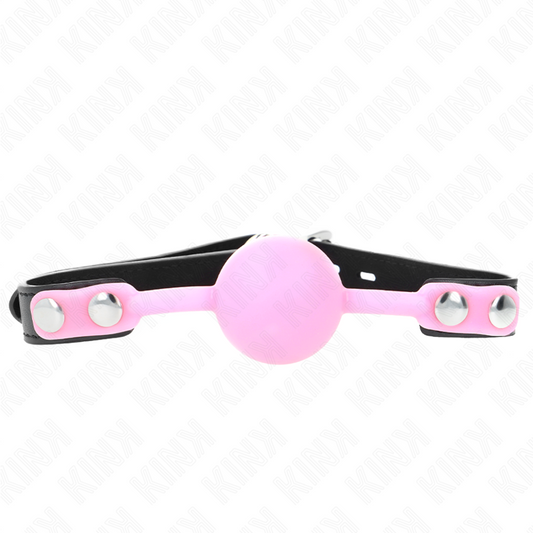 KINK - SFERA LUMINOSA IN SILICONE 4 CM GAG 60 x 2 CM - Secretroomsexyshop
