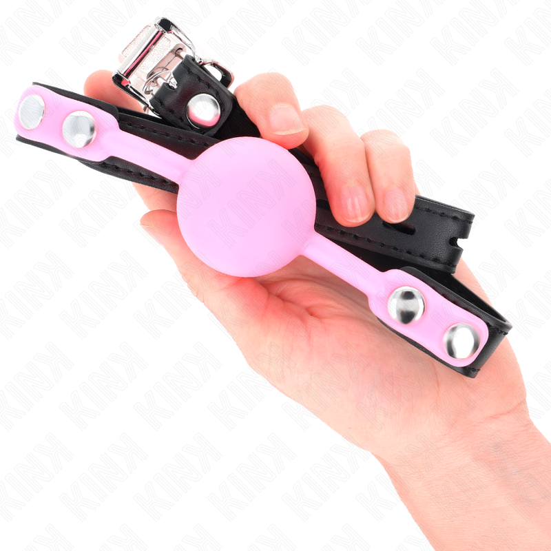 KINK - SFERA LUMINOSA IN SILICONE 4 CM GAG 60 x 2 CM - Secretroomsexyshop