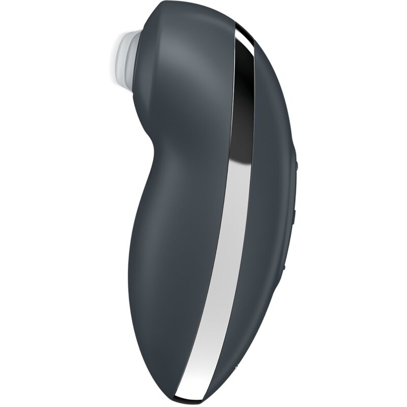 SATISFYER - TAP & CLIMAX 2 VIBRATOR & STIMULATOR GREY - 1