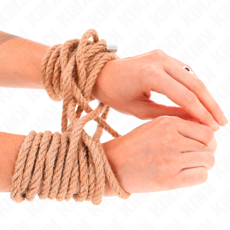 KINK - HEMP ROPE WITH METAL HEAD 20 METER - 2