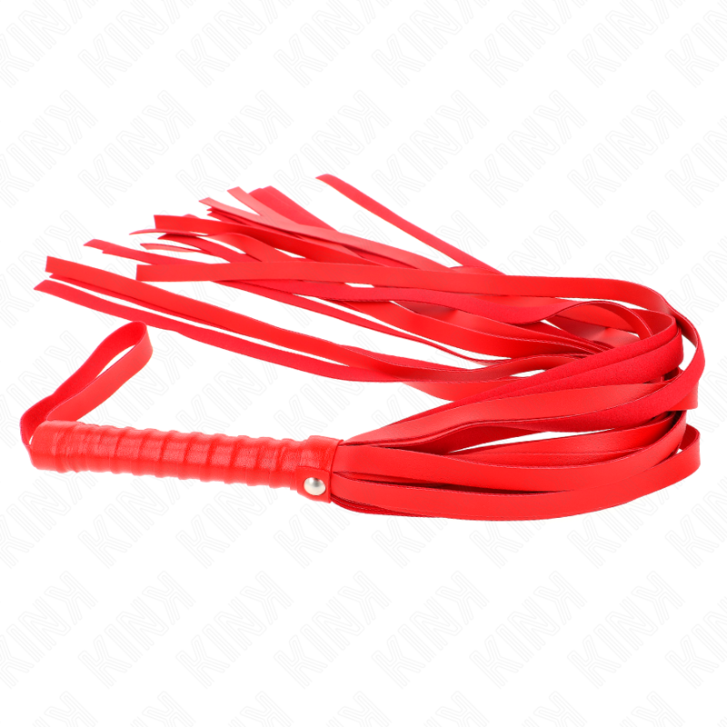 KINK - RED SHORT HANDLE LONG TAIL WHIP 70 CM - 5