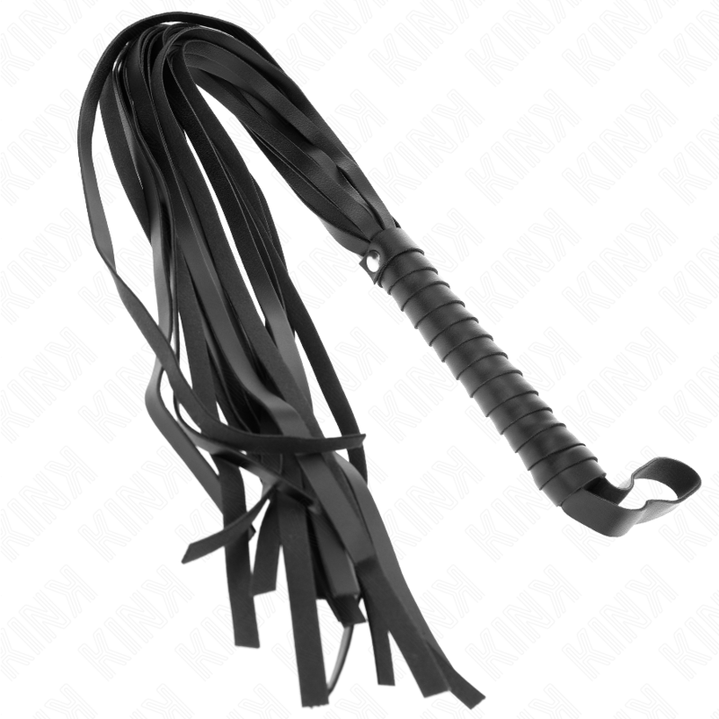 KINK - NEGRO SHORT HANDLE LONG TAIL WHIP 70 CM - 3