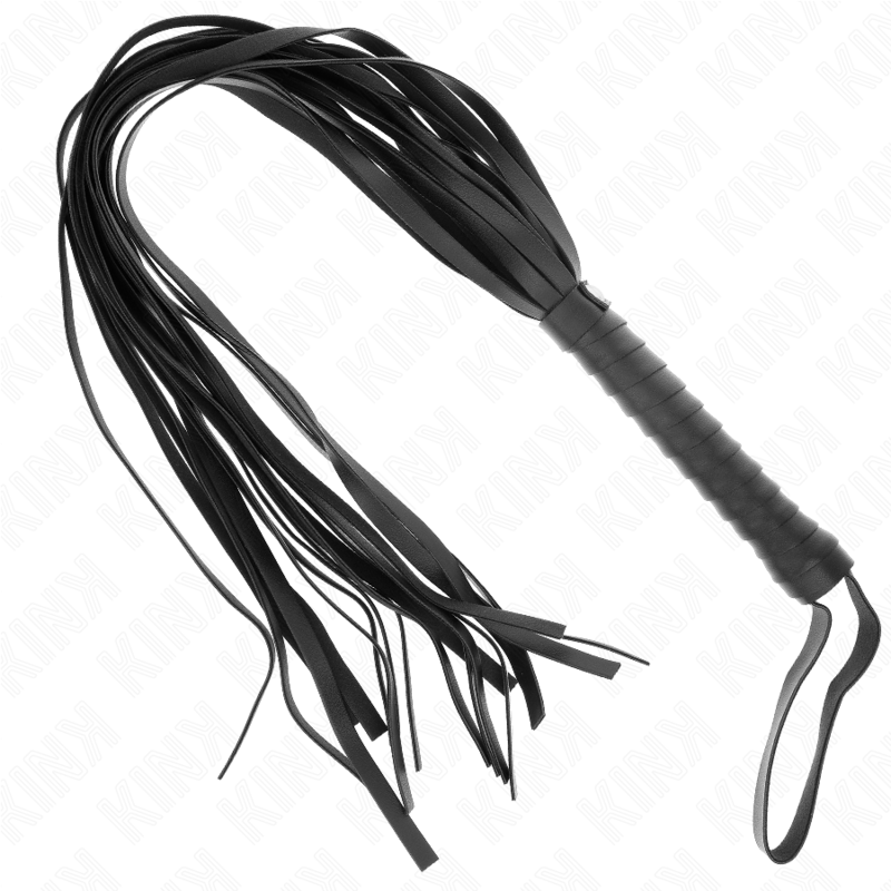 KINK - NEGRO SHORT HANDLE LONG TAIL WHIP 70 CM - 4