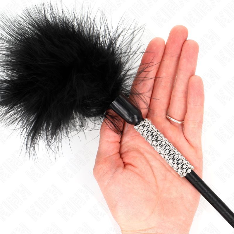 KINK - TICKLE FEATHERS WITH RHINESTONE HANDLE 50 CM - 4