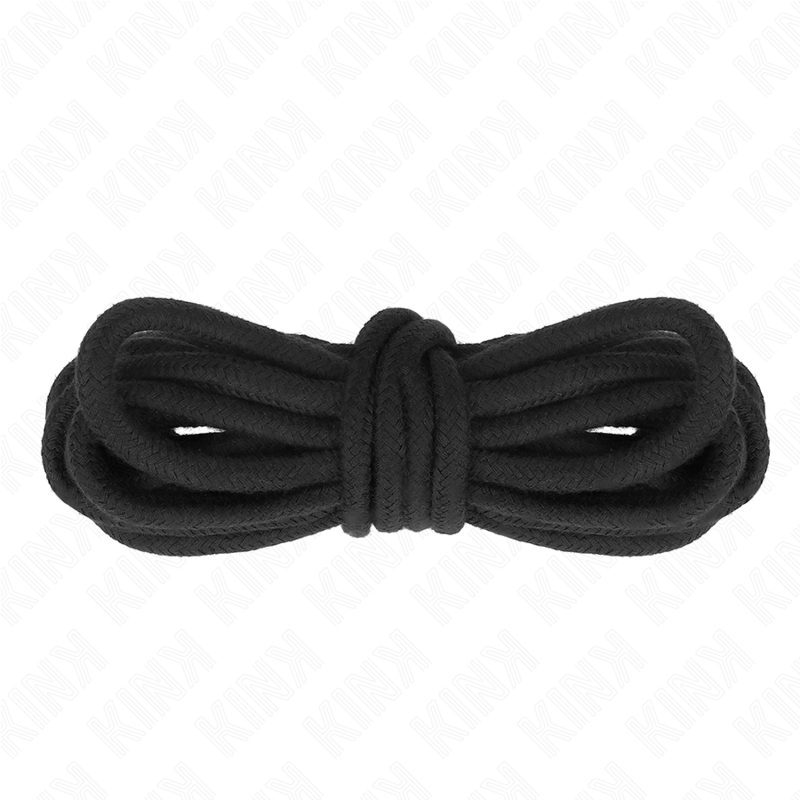 KINK - COTTON ROPE 10 METER BLACK - 1