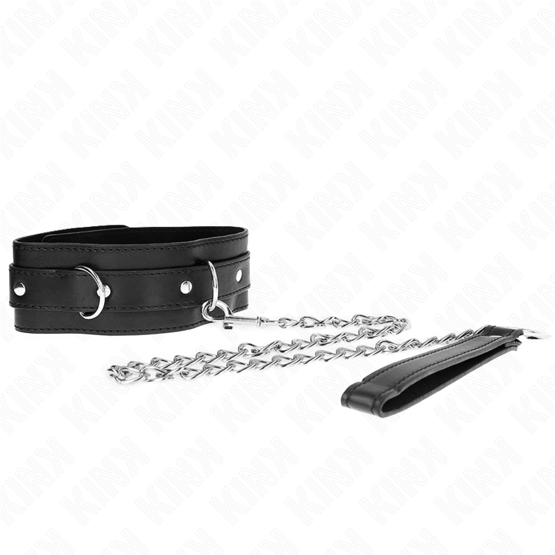 KINK - COLLAR WITH BELT 65 CM WITH STRAP BLACK 54 X 4.5 CM - 1