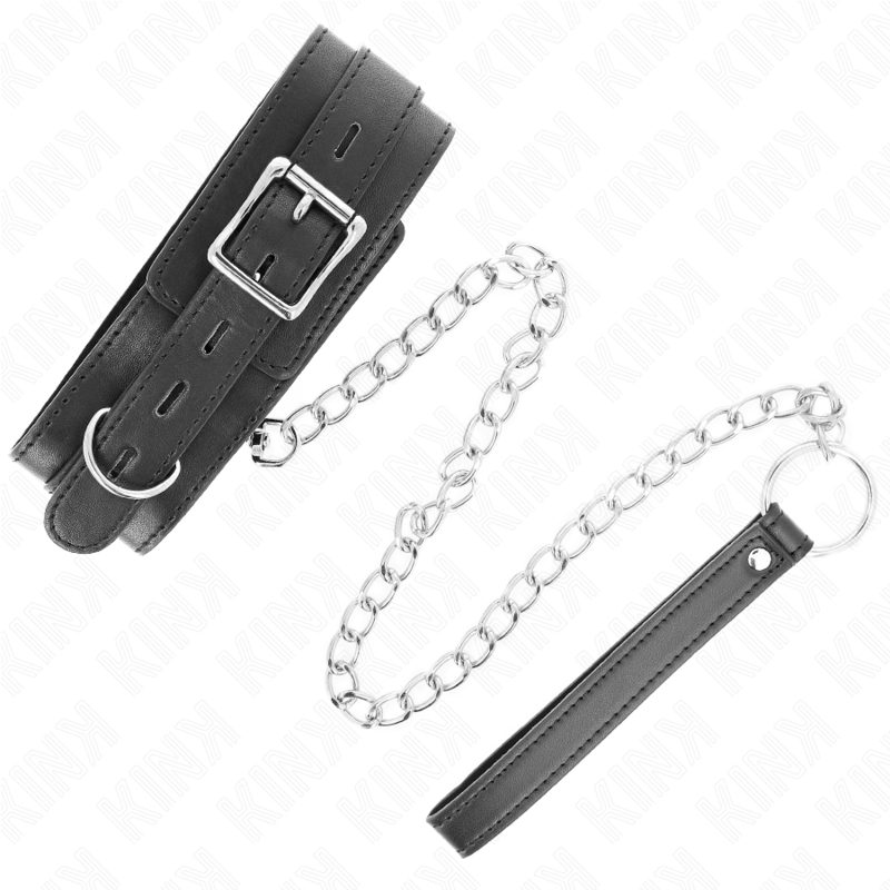 KINK - COLLAR WITH BELT 65 CM WITH STRAP BLACK 54 X 4.5 CM - 2