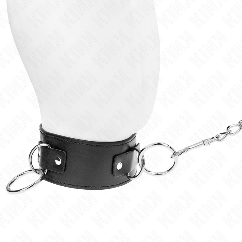 KINK - NECKLACE WITH LEASH 65 CM 3 RING MODEL 2 ADJUSTABLE 36-43 CM X 5 CM - 2