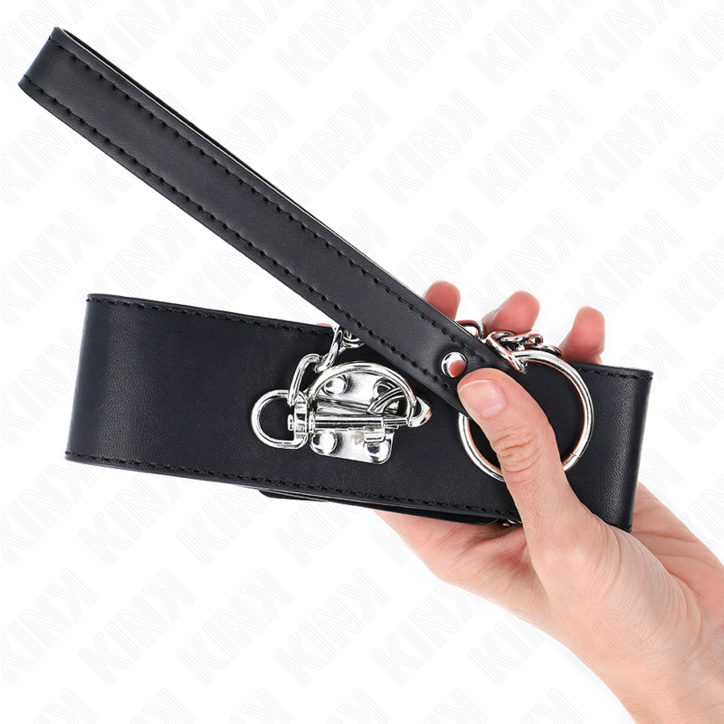 KINK - BASIC MODEL COLLAR WITH LEASH 65 CM MODEL 0 - 5