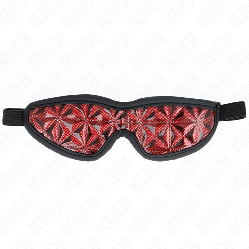 KINK - RED DIAMOND PATTERN HEADBAND 20.5 x 6 CM - 3