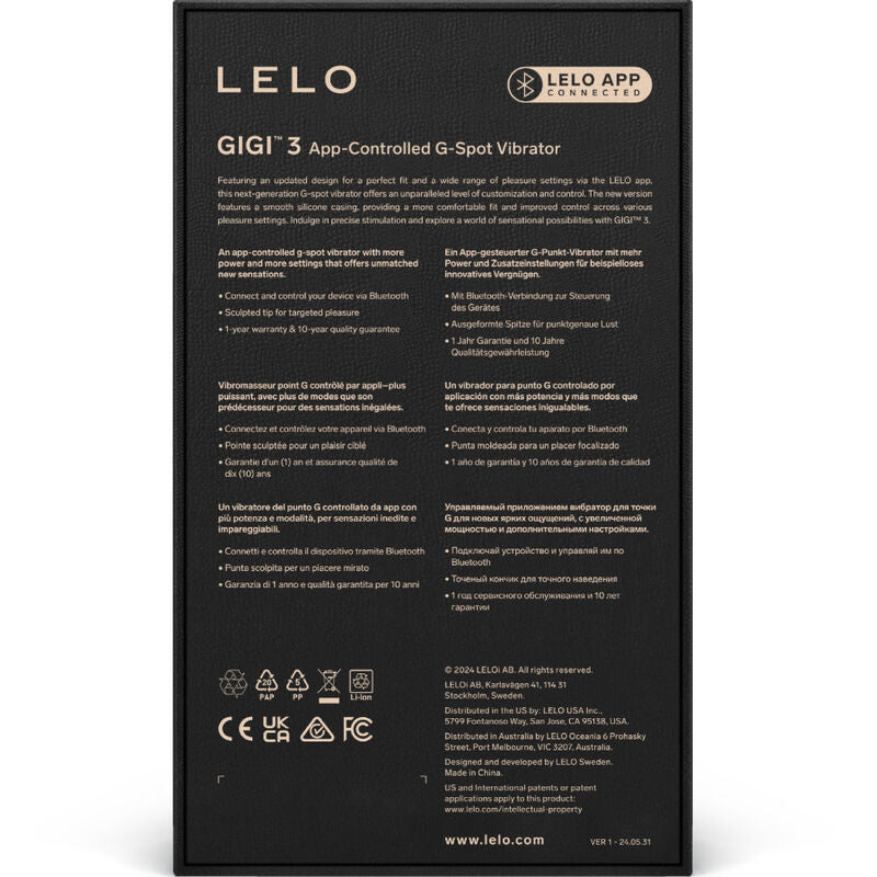 LELO - GIGI™ 3 G-SPOT VIBRATOR VIOLET - 4
