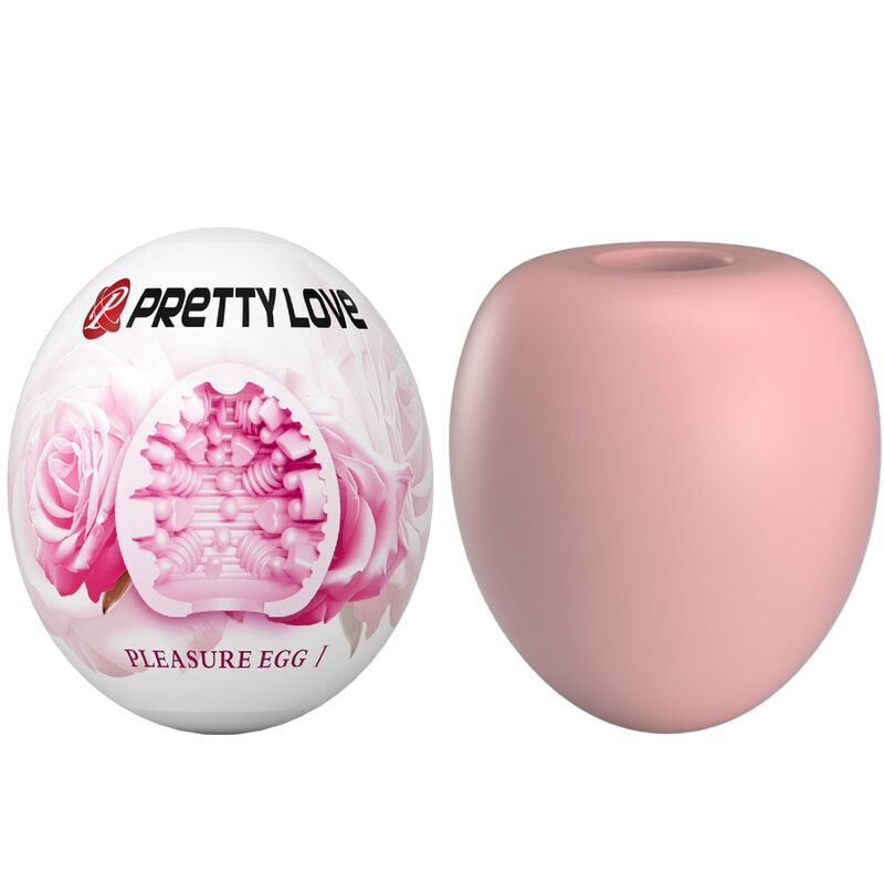 PRETTY LOVE - MALE MASTURBATOR EGG PINK - 7