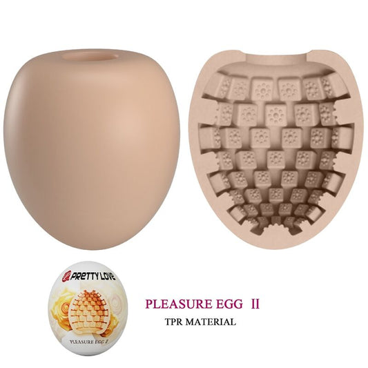 PRETTY LOVE - MALE MASTURBATOR EGG FLESH - 1