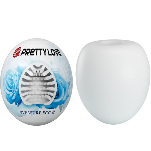 PRETTY LOVE - MALE MASTURBATOR EGG WHITE - 1